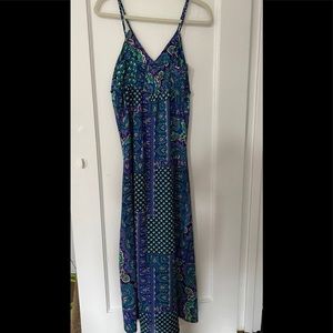 BOOHOO Maxi Printed Dress